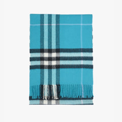 Burberry Cashmere Large Check Pre-Owned Scarf