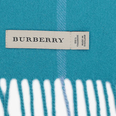 Burberry Cashmere Large Check Pre-Owned Scarf