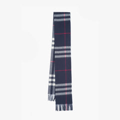 Burberry Cashmere Large Check Pre-Owned Scarf
