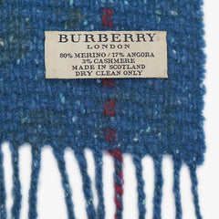 Burberry Wool Seasonal Check Pre-Owned Scarf