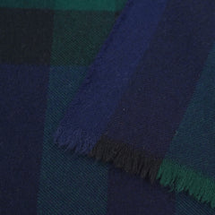 Burberry Wool Check Printed Pre-Owned Scarf