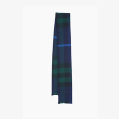 Burberry Wool Check Printed Pre-Owned Scarf