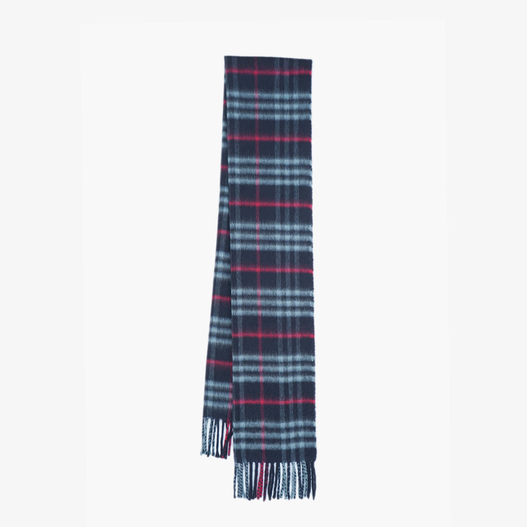 Burberry’s Cashmere Nova Check Pre-Owned Scarf