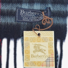 Burberry’s Cashmere Nova Check Pre-Owned Scarf