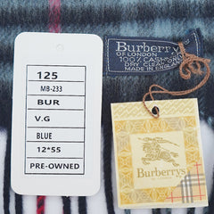 Burberry’s Cashmere Nova Check Pre-Owned Scarf