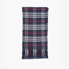 Burberry Cashmere/Wool Seasonal Check Pre-Owned Scarf
