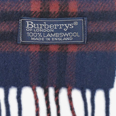 Burberry Lambswool Plaids & Check Pre-Owned Scarf