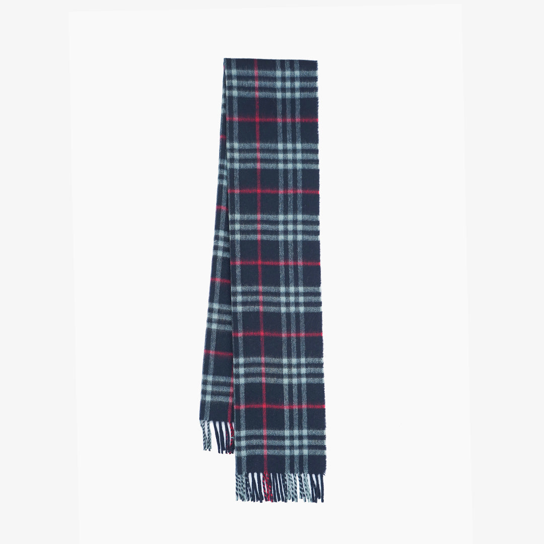 Burberry’s Cashmere Plaids & Check Pre-Owned Scarf
