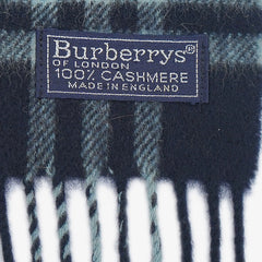 Burberry’s Cashmere Plaids & Check Pre-Owned Scarf