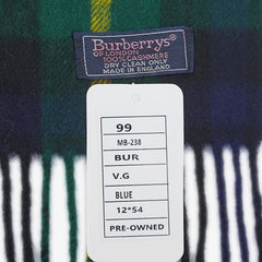 Burberry’s Cashmere Check Printed Pre-Owned Scarf