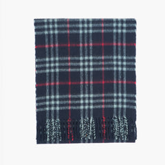 Burberry’s Cashmere Check Printed Pre-Owned Scarf