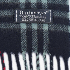 Burberry’s Cashmere Check Printed Pre-Owned Scarf