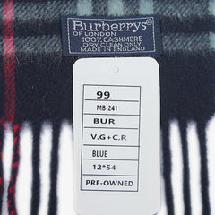 Burberry’s Cashmere Vintage Check Pre-Owned Scarf