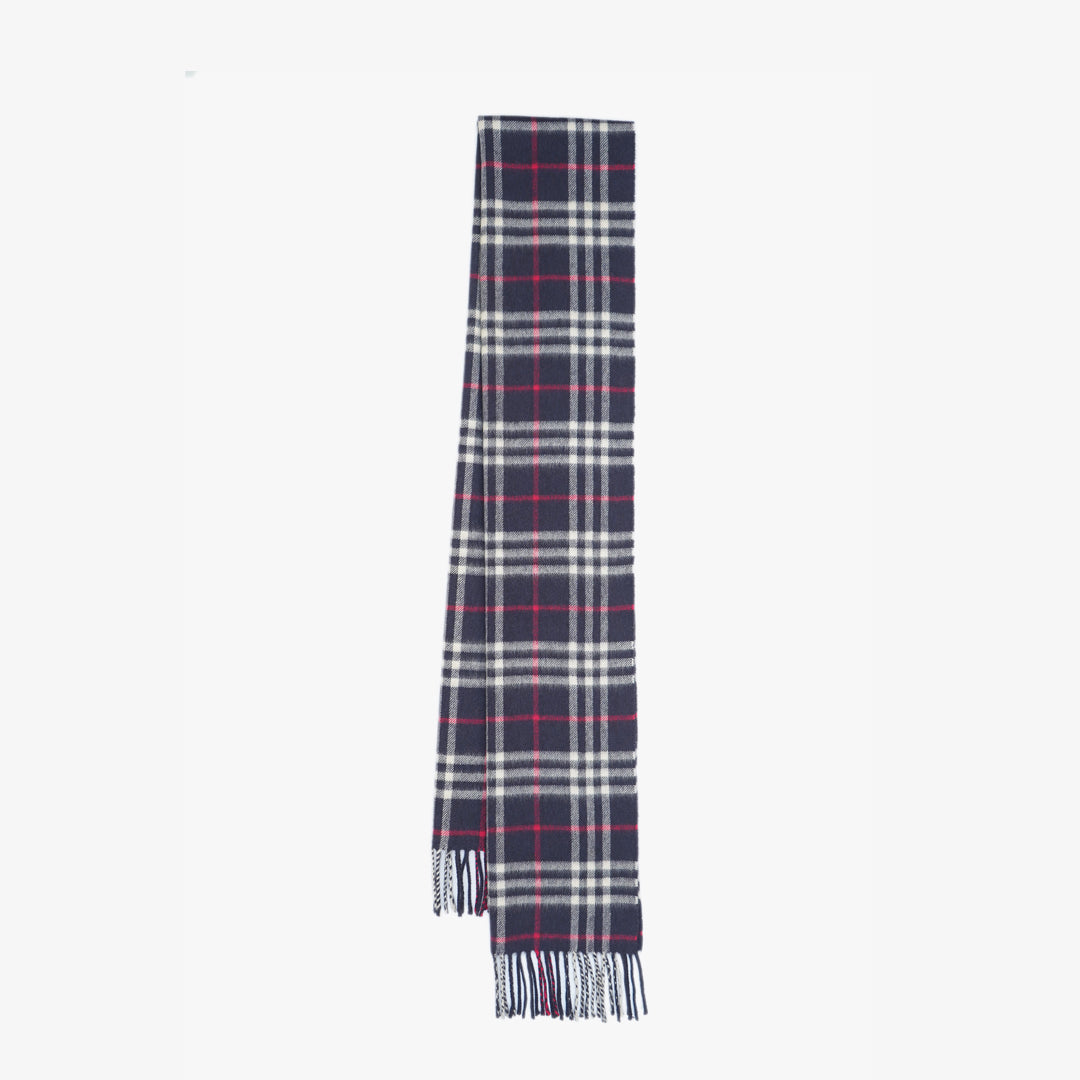 Burberry Cashmere House Check Pre-Owned Scarf