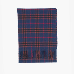 Burberry’s Lambswool Plaids & Check Pre-Owned Scarf