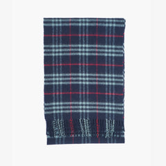 Burberry’s Lambswool Plaids & Check Pre-Owned Scarf