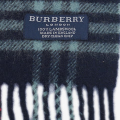 Burberry’s Lambswool Plaids & Check Pre-Owned Scarf