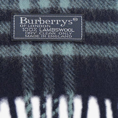 Burberry’s Lambswool House Check Pre-Owned Scarf
