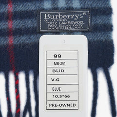 Burberry’s Lambswool Vintage Check Pre-Owned Scarf