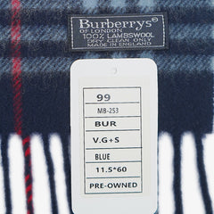 Burberry’s Lambswool Classic Check Pre-Owned Scarf