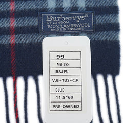 Burberry’s Lambswool Nova Check Pre-Owned Scarf