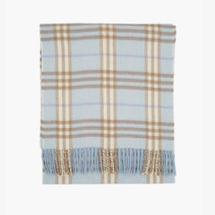 Burberry Cashmere Plaid printed Pre-Owned Scarf