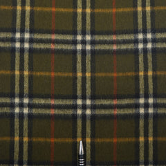 Burberry Cashmere Plaid Print Pre-Loved Scarf