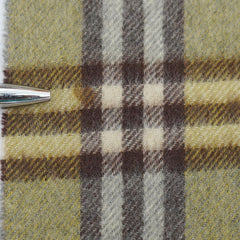 Burberrys Cashmere Plaid Print Pre-Loved Scarf