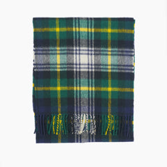 Burberrys Cashmere Plaid Print Pre-Loved Scarf