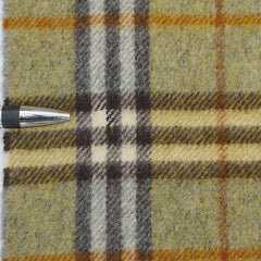 Burberrys Lambswool Plaid Print Pre-Loved Scarf