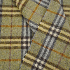 Burberrys Lambswool Plaid Print Pre-Loved Scarf