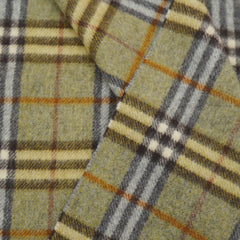 Burberrys Lambswool Plaid Print Pre-Loved Scarf