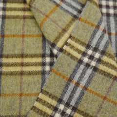 Burberrys Lambswool Plaid Print Pre-Loved Scarf