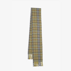 Burberrys Lambswool Plaid Print Pre-Loved Scarf