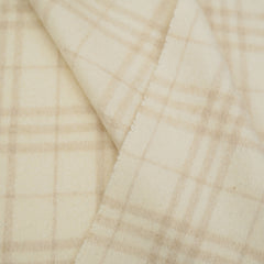 Burberry Cashmere Plaid Print Pre-Loved Scarf