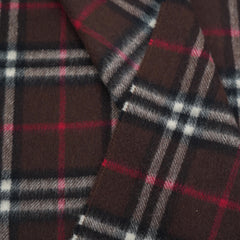 Burberrys Cashmere Plaid Print Pre-Loved Scarf