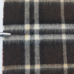 Burberry Cashmere Plaid Print Pre-Loved Scarf