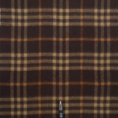 Burberry Cashmere Plaid Print Pre-Loved Scarf