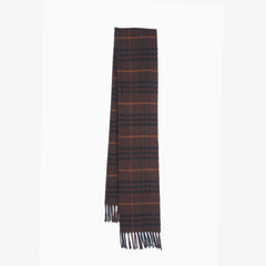 Burberry Lambswool Plaid Print Pre-Loved Scarf