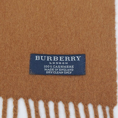 Burberry Cashmere Plain Pre-Loved Scarf
