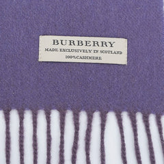 Burberry Cashmere Plain Pre-Loved Scarf