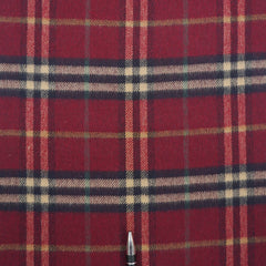 Burberry Cashmere Plaid Print Pre-Loved Scarf
