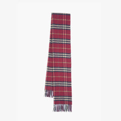 Burberry Cashmere Plaid Print Pre-Loved Scarf