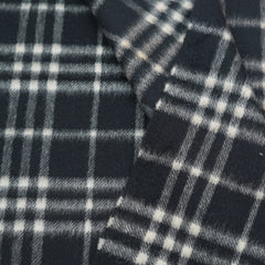 Burberry Cashmere Plaid Print Pre-Loved Scarf