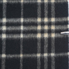 Burberry Cashmere Plaid Print Pre-Loved Scarf