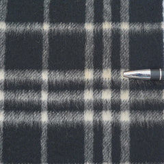 Burberry Cashmere Plaid Print Pre-Loved Scarf