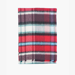 Burberry Wool Plaid Print Pre-Loved Scarf