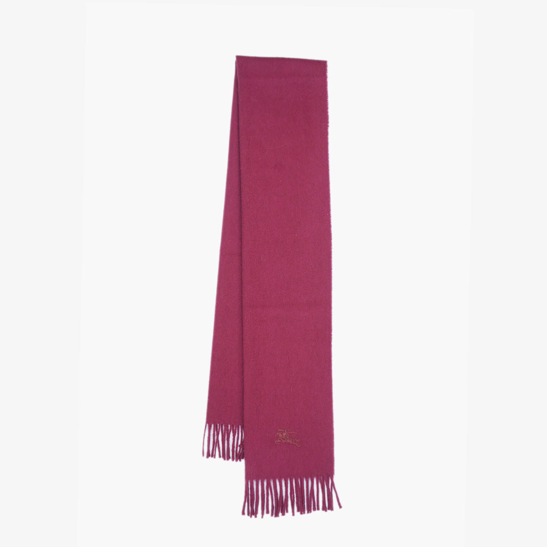 Burberrys Cashmere Plain Pre-Loved Scarf