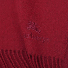 Burberrys Cashmere Plain Pre-Loved Scarf