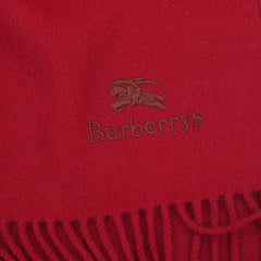 Burberrys Lambswool Plain Pre-Loved Scarf